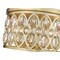 Z-Lite Dealey Flush Mount, 5-Light, 18 In.W x 9.75 In.H, Heirloom Brass/Clear 6010F18HB - alternate 8